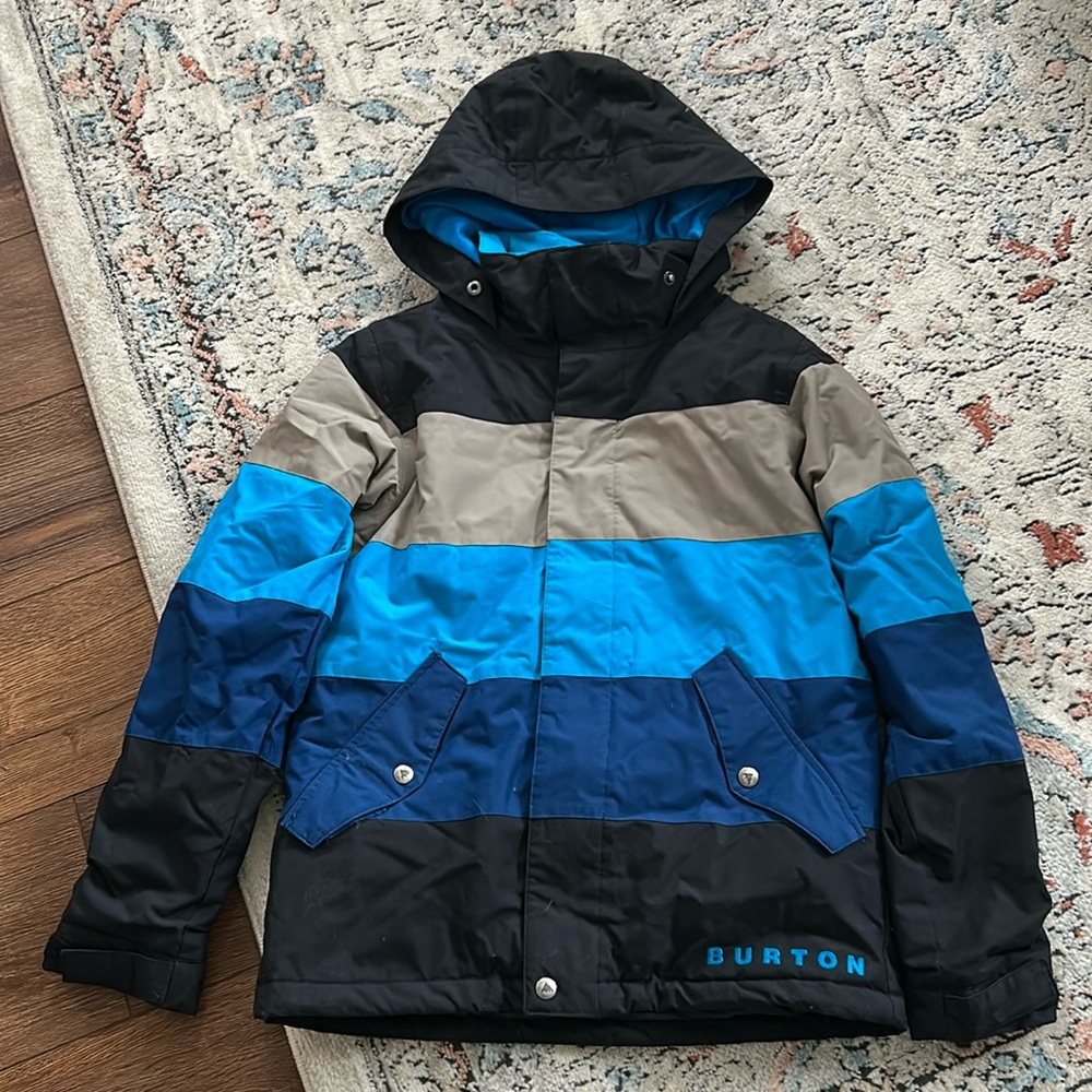 Burton ski jacket size M boys
